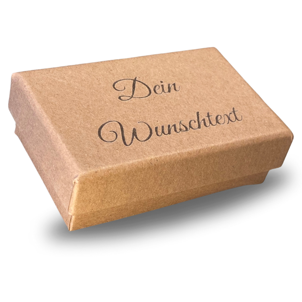 Verpackung mit Gravur Holz-Schlüsselanhänger