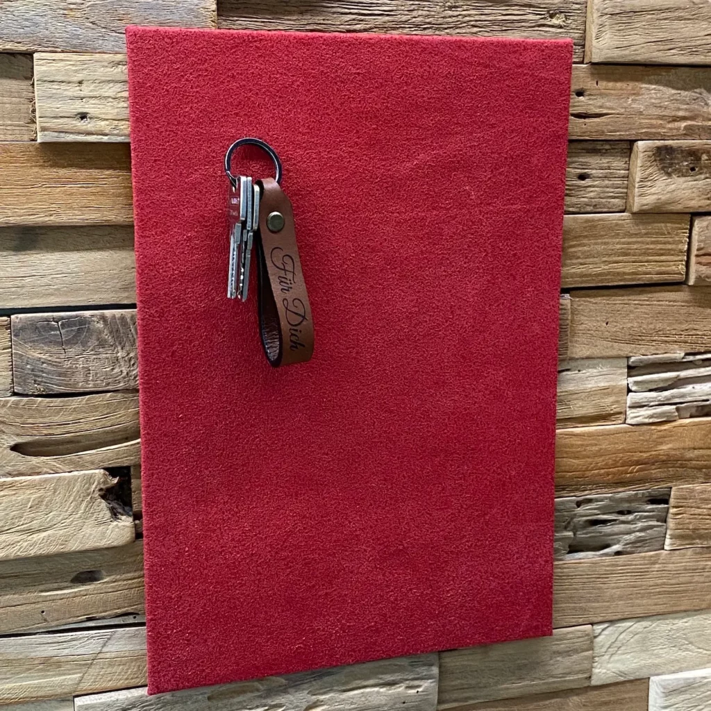 Magnetische Schlüsseltafel rot