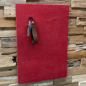 Magnetische Schlüsseltafel rot